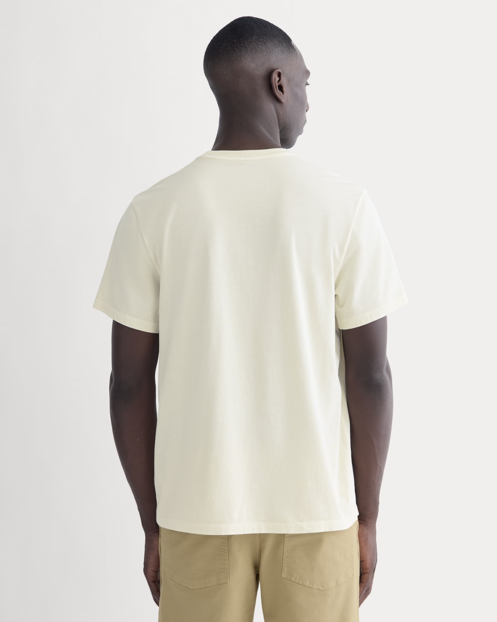 The Essential Organic Garment-Dyed Crew | Parchment