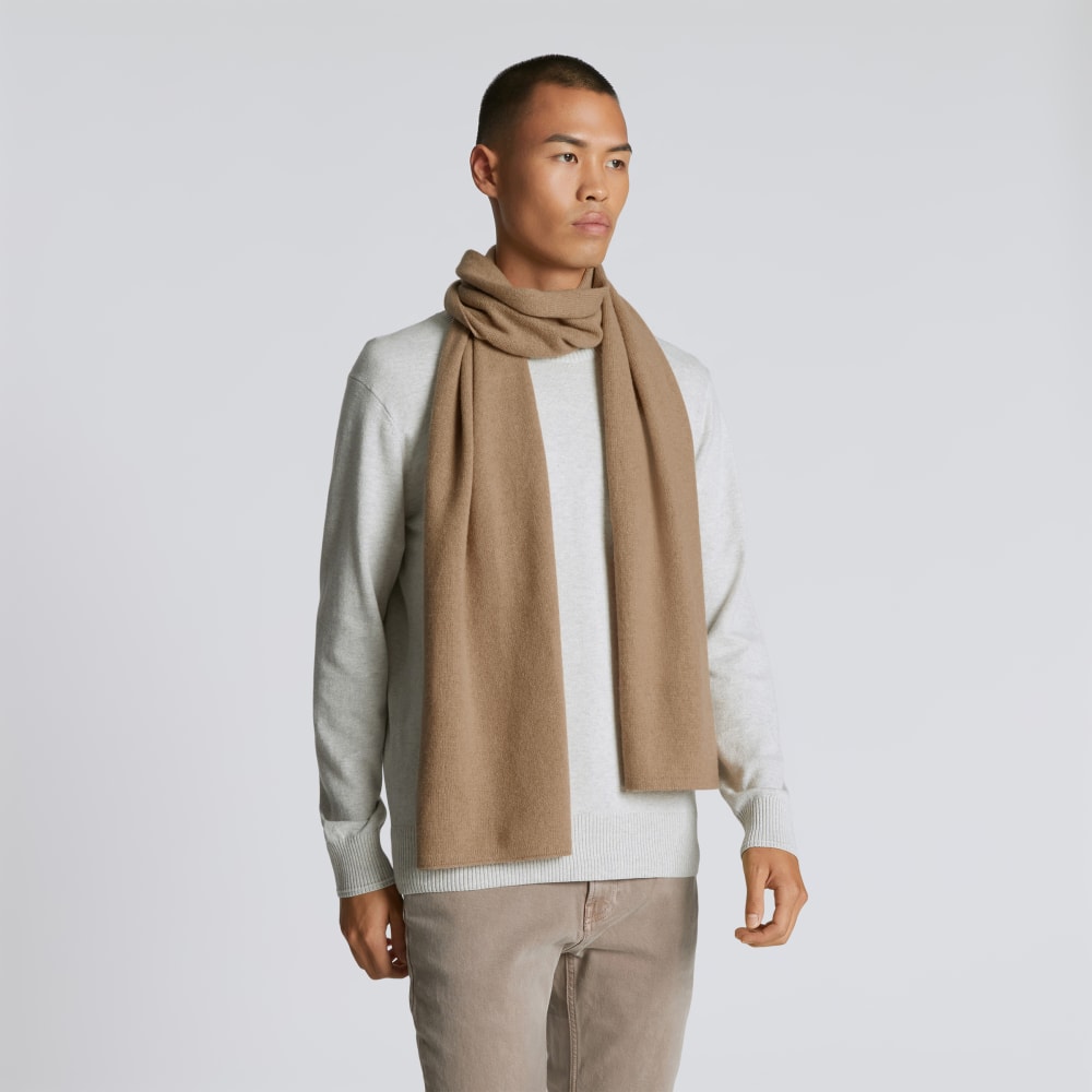 The Cashmere Scarf | Light Camel