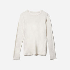The Organic Cotton Long-Sleeve Crew | Oatmeal