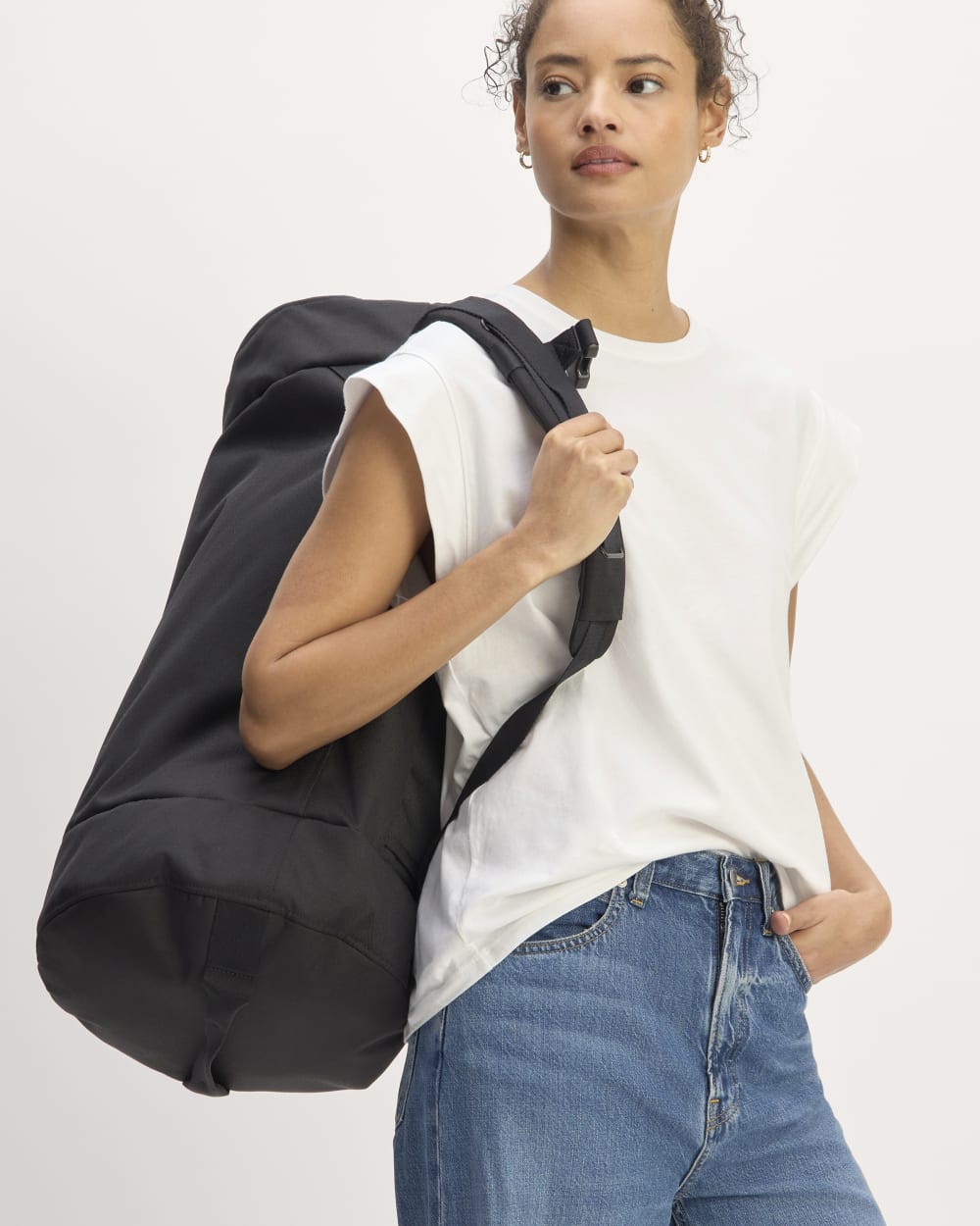 The ReNew Transit 4-Way Duffle | Black