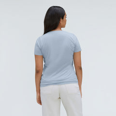 The Organic Cotton V-Neck | Mist