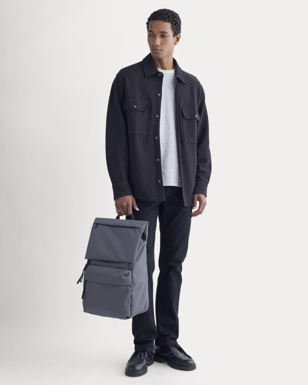 The ReNew Transit Backpack | Slate Grey