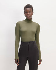 The Luxe Rib Turtleneck | Kalamata