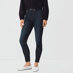 The Authentic Stretch High-Rise Skinny | Deep Indigo | 30.5" Inseam