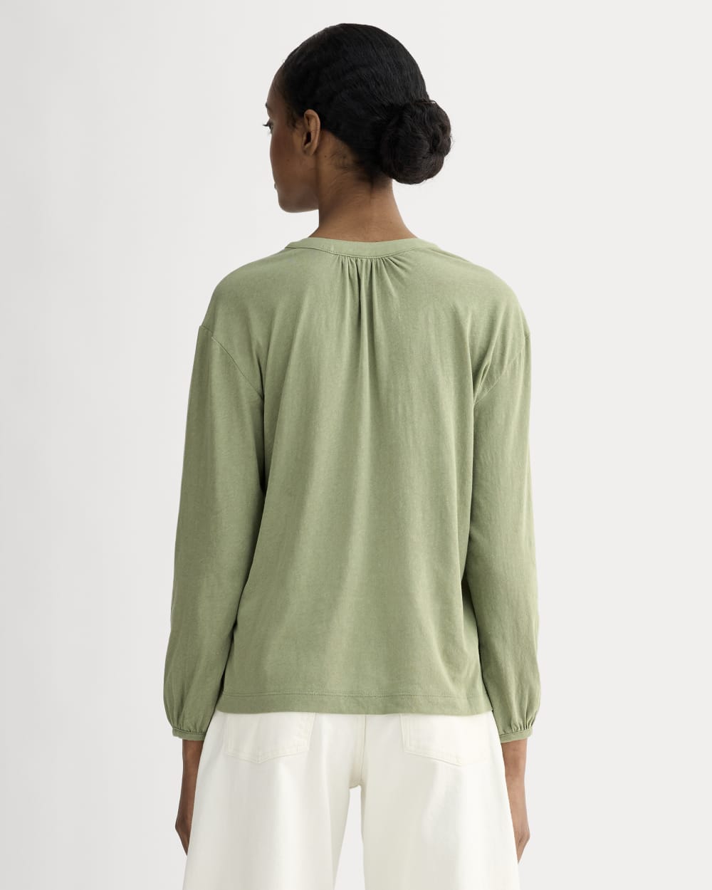 The Air V-Neck Henley | Sagebrush