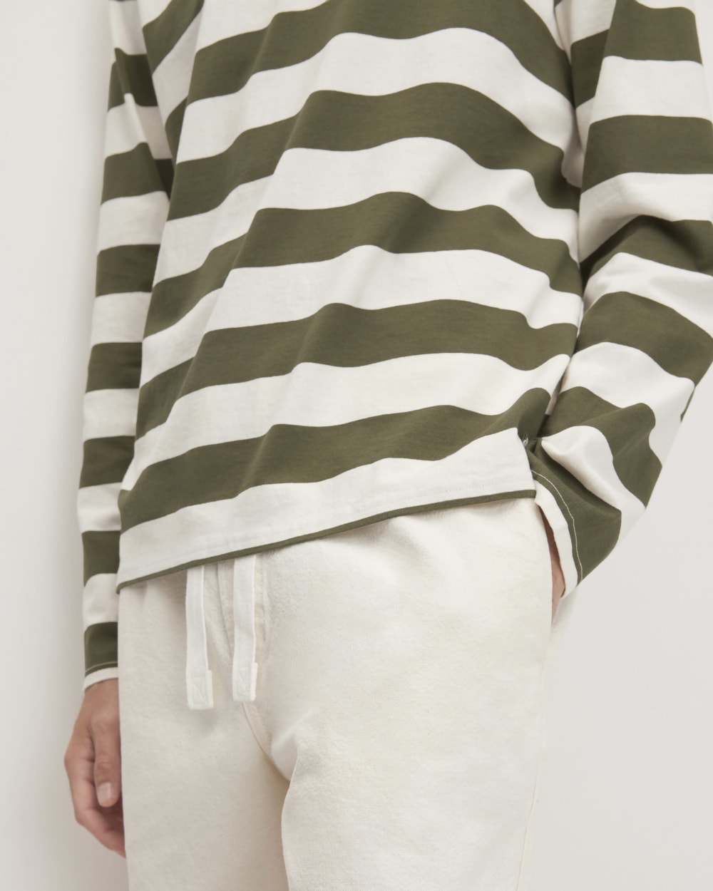 The Premium-Weight Rugby Shirt | Kalamata / Bone