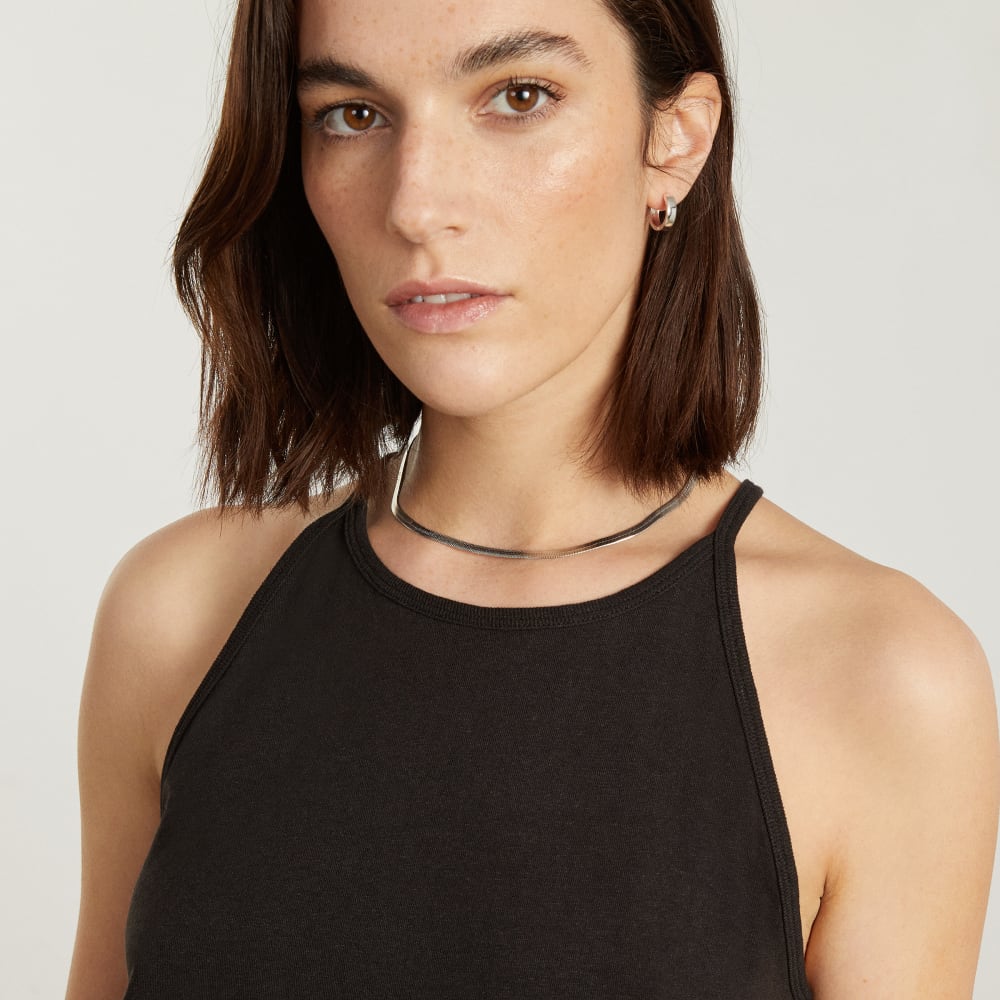 The Hemp Cutaway Tank | Black