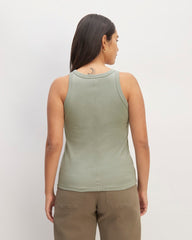 The Tank in Essential Cotton | Sage Green