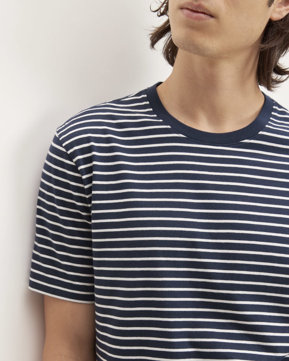 The Essential Organic Crew |  Navy / Bone