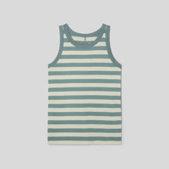 The Tank in Essential Cotton | Green Balsam / Seagrass