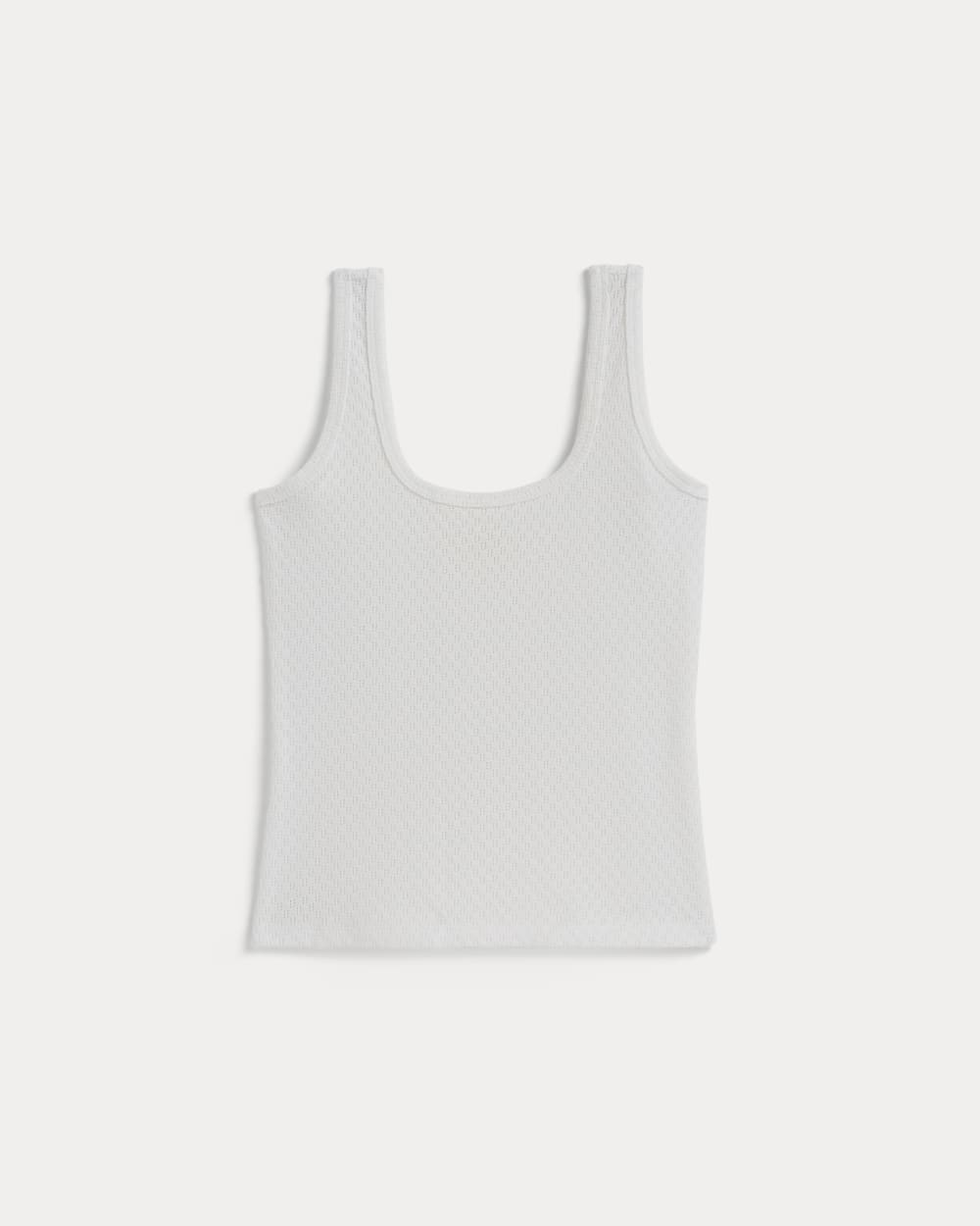 The Pointelle Cami | White
