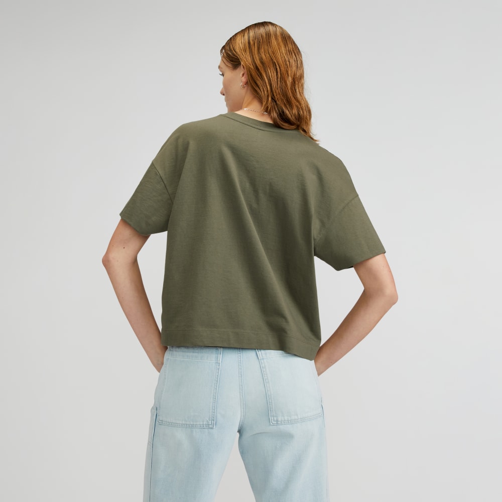 The Organic Cotton Slouchy V-Neck | Kalamata