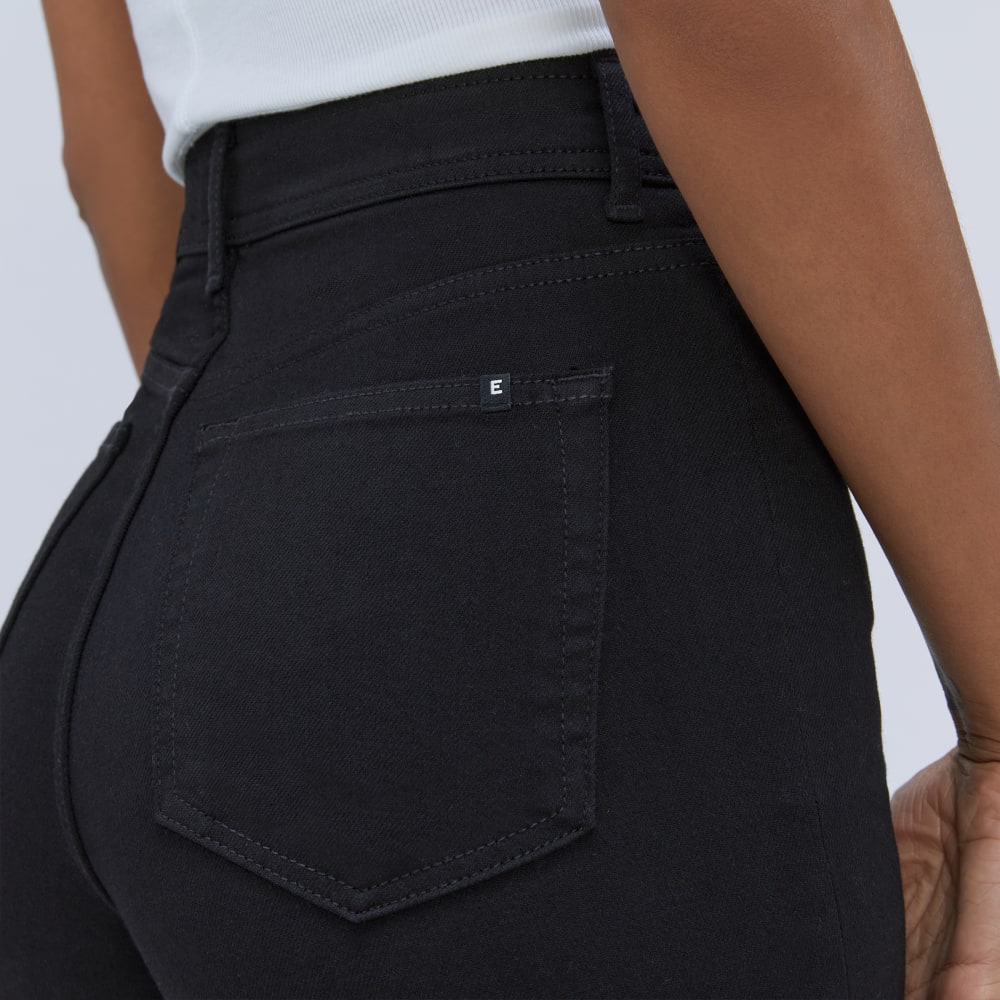 The Way-High® Skinny Split Hem Jean  | Black