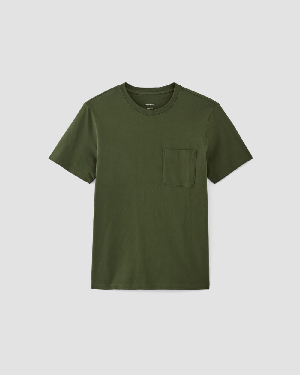 The Premium-Weight Pocket Tee | Uniform | Deep Moss Green