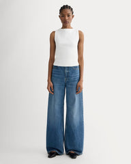 The Selfie Boatneck Tank | White