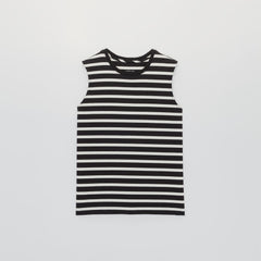 The Mariner Tank | Black / Canvas Tan