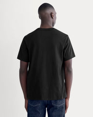 The Essential Organic V-Neck Tee | Black