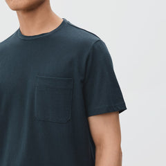 The Organic Cotton Pocket Tee | Deep Navy