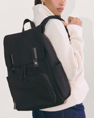 The Canvas Backpack | Black