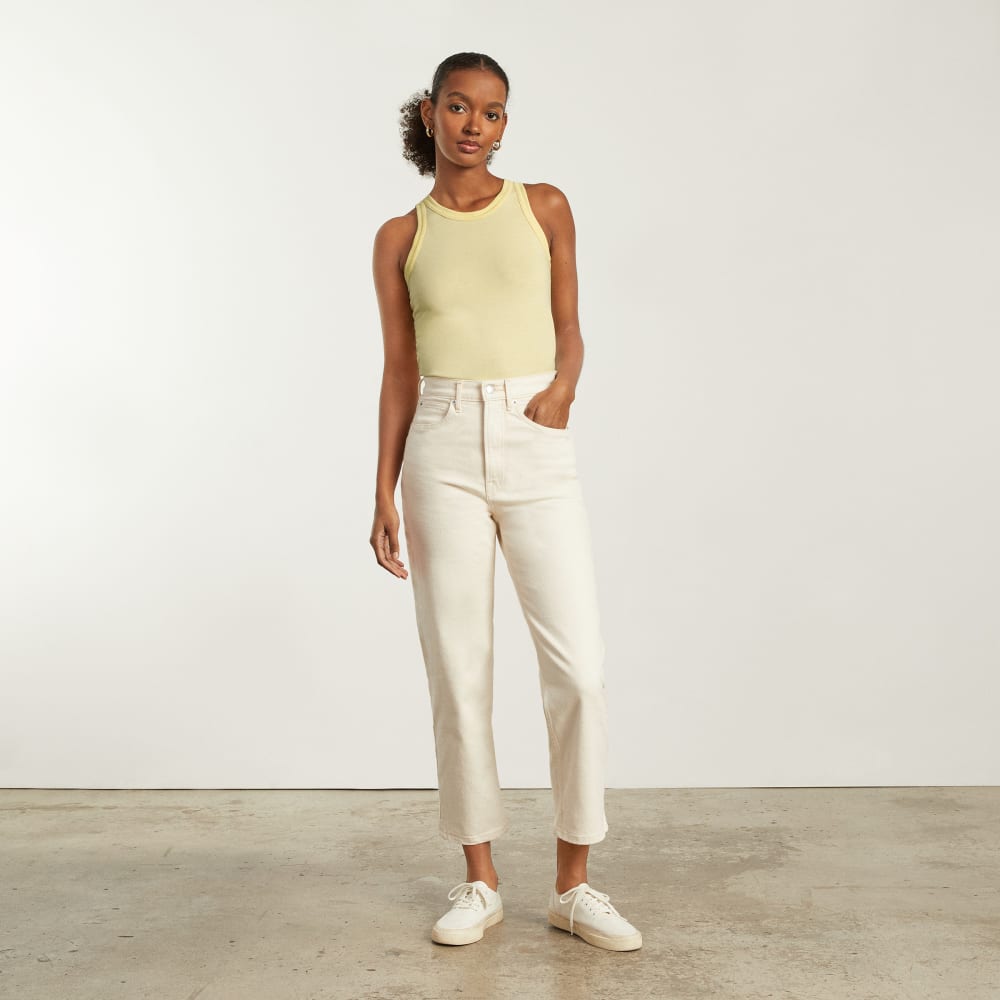 The Tank in Essential Cotton | Pastel Yellow