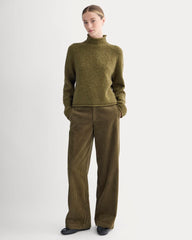 Rollneck Sweater | Olive