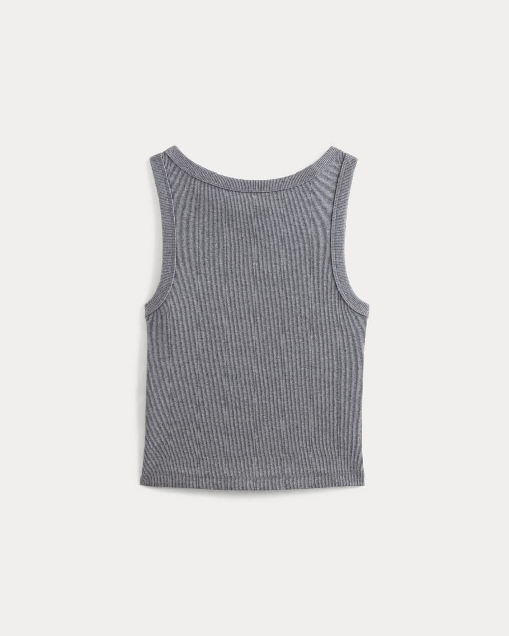 The Selfie Boatneck Tank | Mid Heather Grey