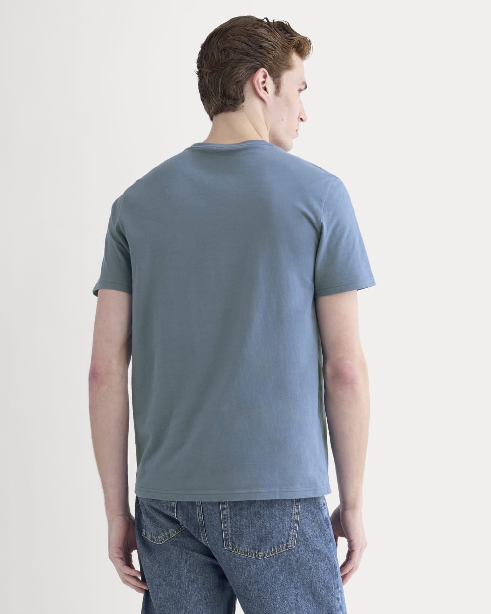 The Essential Organic Crew | Faded Navy