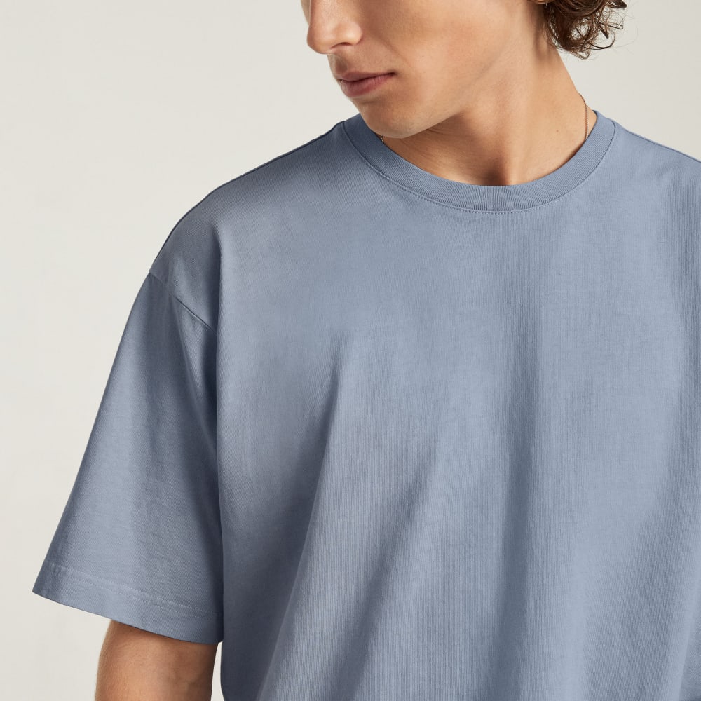 The Everyone Premium Weight Tee | Blue Slate