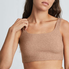 The Cozy-Stretch Tank | Camel
