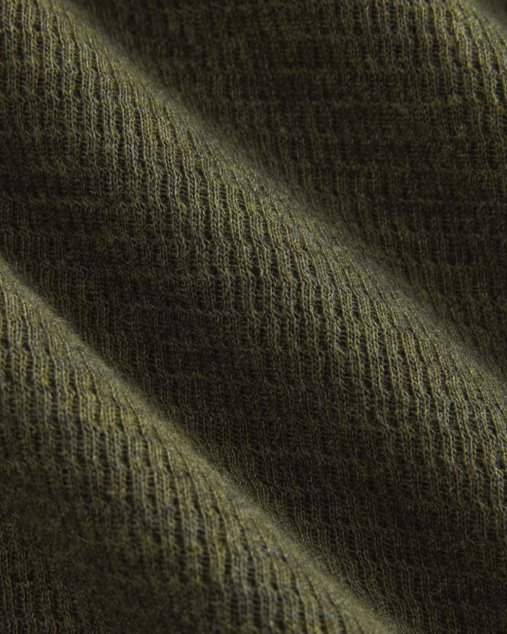 Slim-Fit Crew in Cozy Waffle | Heather Beech