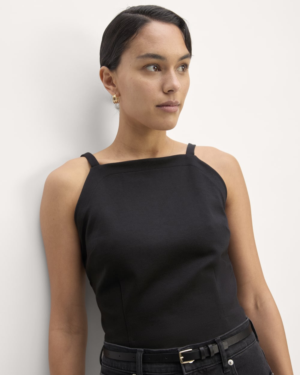 The Dream High-Neck Tank | Black