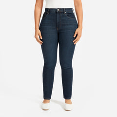 The Authentic Stretch High-Rise Skinny | Deep Indigo | 30.5" Inseam