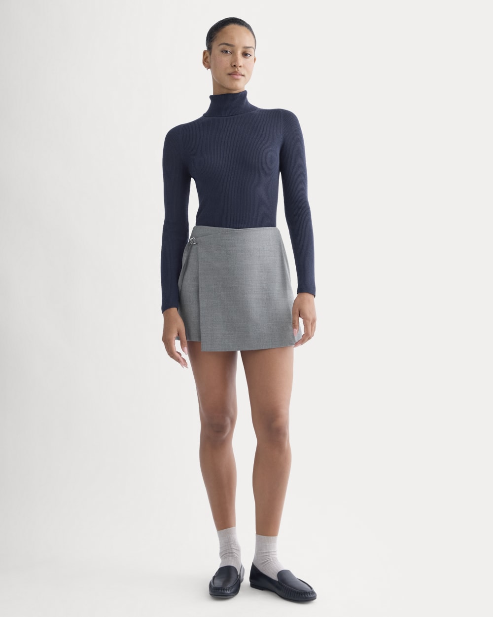 The Turtleneck in Ultrasoft Merino | Rich Navy