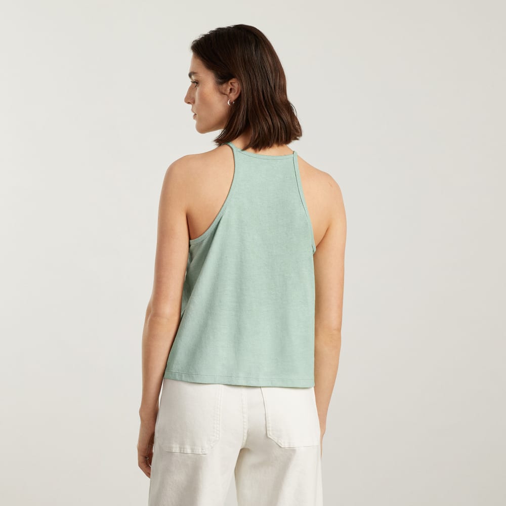 The Hemp Cutaway Tank | White Sage