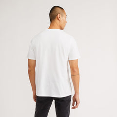 The Premium-Weight Pocket Tee | Uniform | White