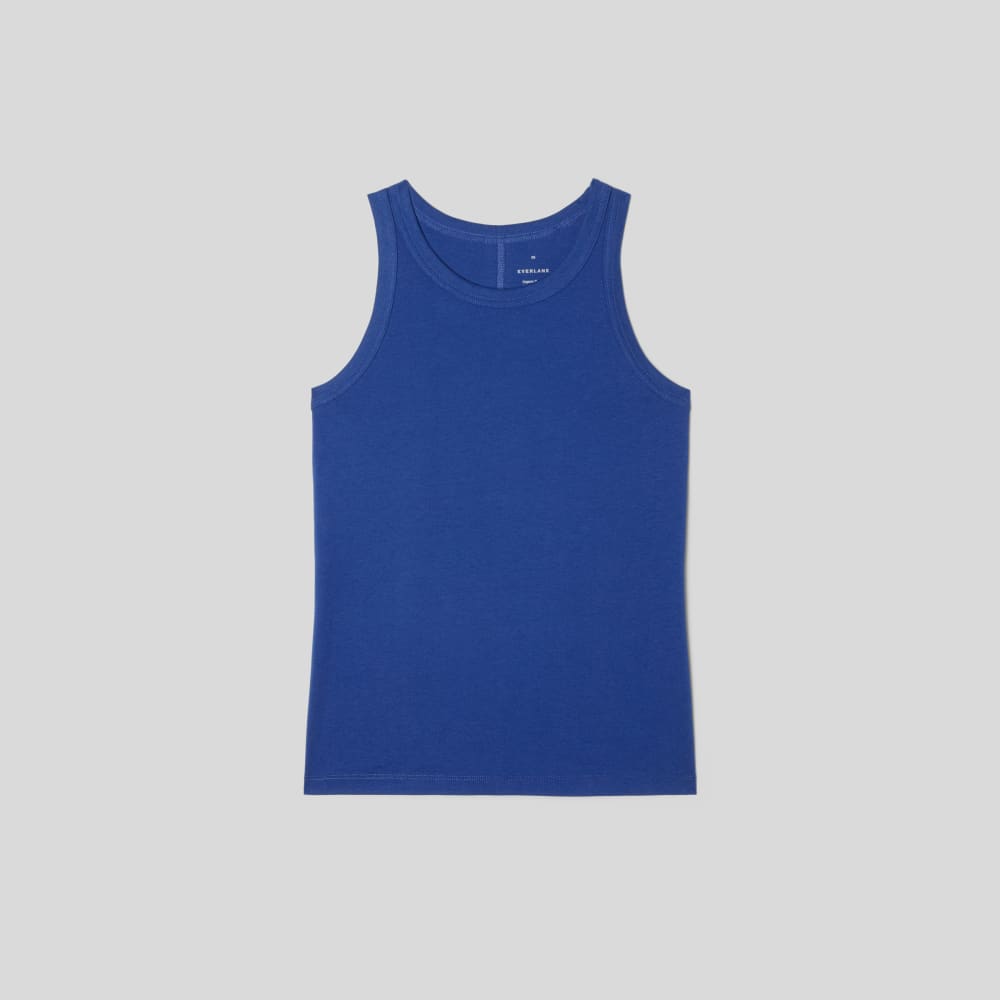 The Tank in Essential Cotton | Mazarine Blue