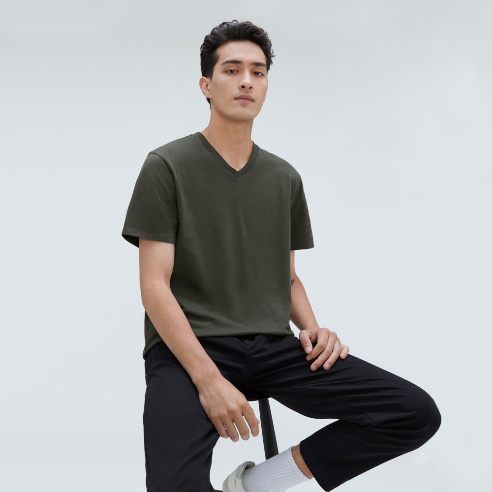 The Organic Cotton V-Neck Tee | Kambaba