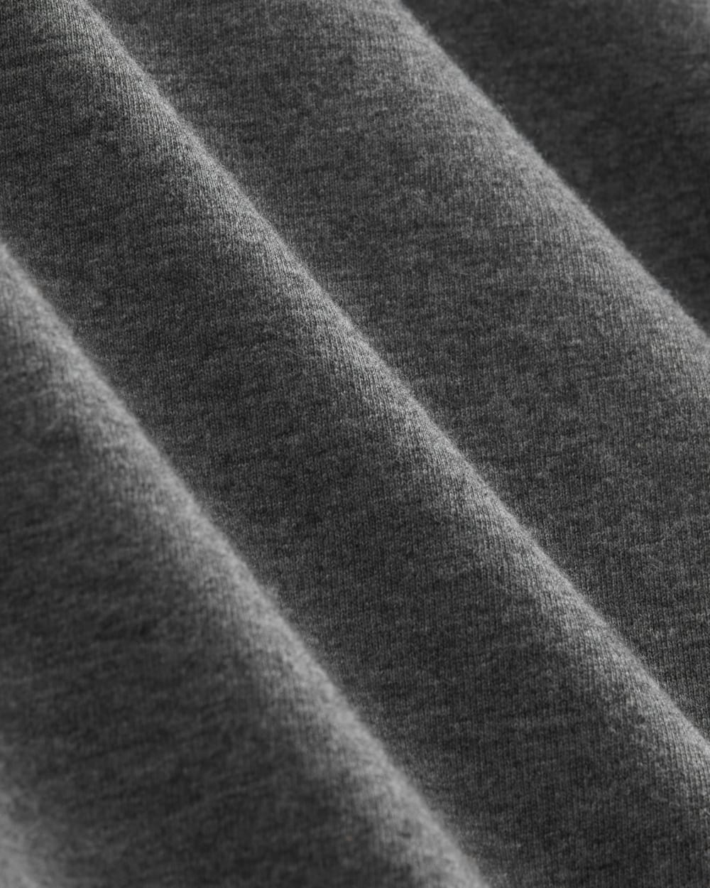 The Essential Organic V-Neck Tee | Heathered Charcoal