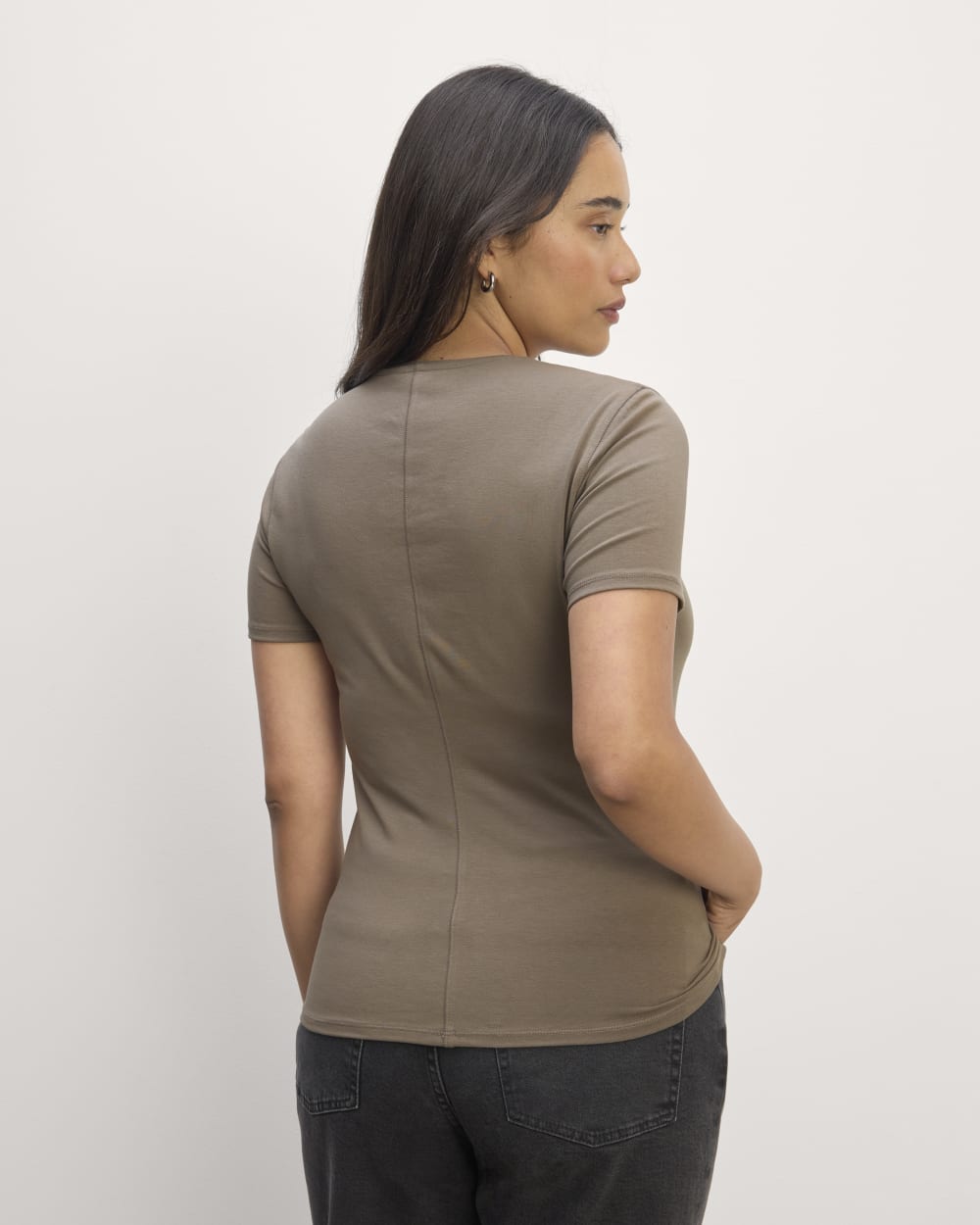 The Form Tee | Taupe