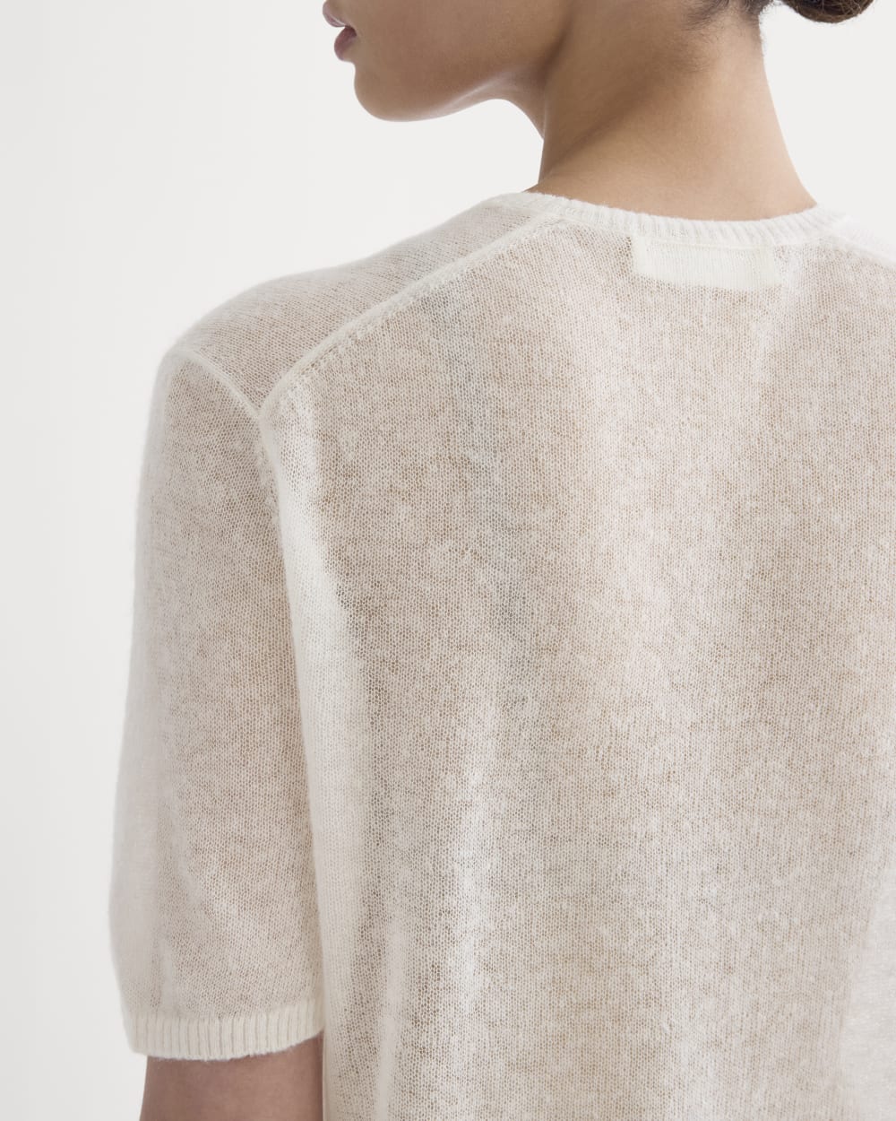 The Air Alpaca™ Short-Sleeve Cardigan | Birch