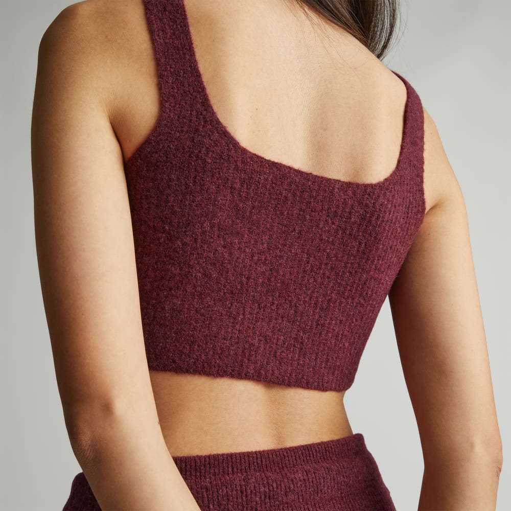The Cozy-Stretch Tank | Brandy
