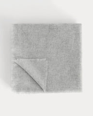 The Feather Cashmere Bandana | Heathered Grey