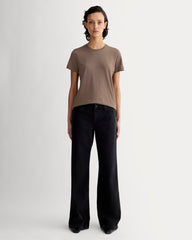 The Slim Crew in Essential Cotton | Clay