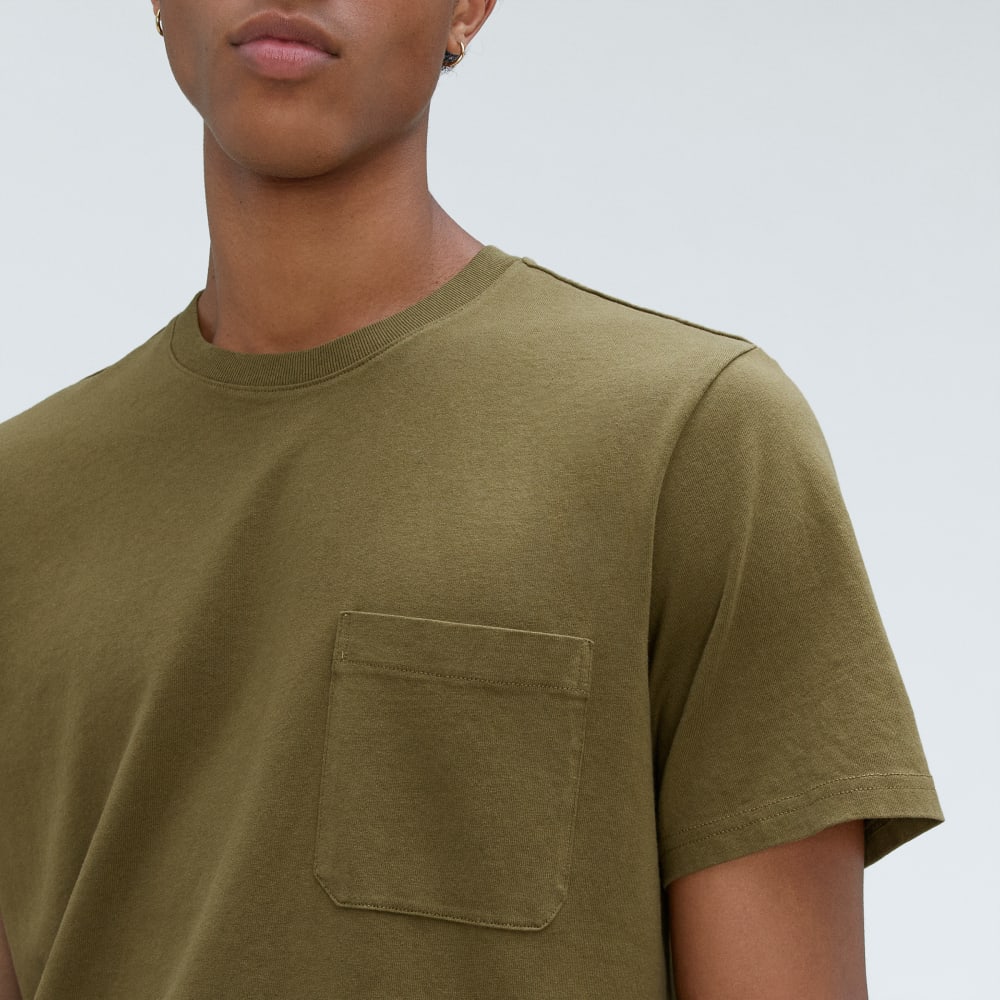 The Premium-Weight Pocket Tee | Uniform | Olive