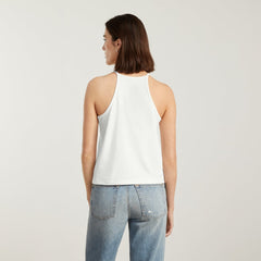 The Hemp Cutaway Tank | White