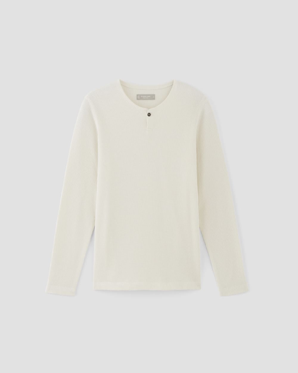 The Waffle Long-Sleeve Henley | Bone