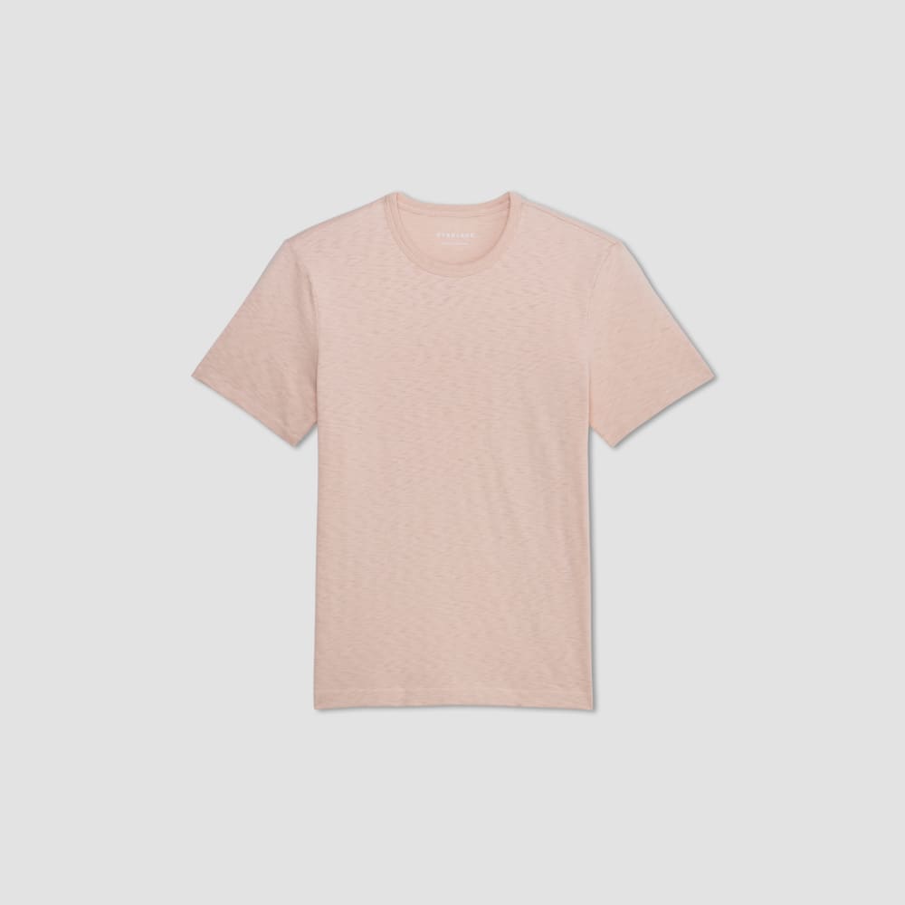 The Cotton Slub Crew  | Petal Pink