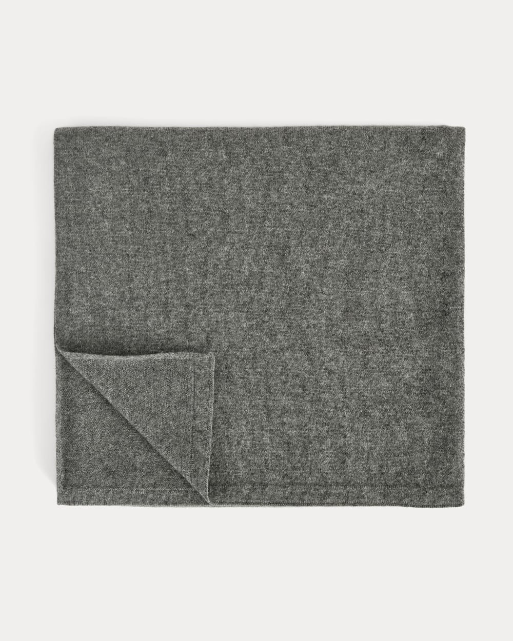The Cashmere Scarf | Heather Charcoal