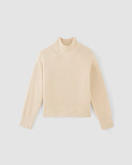 The Organic Cotton Ribbed Turtleneck | Canvas