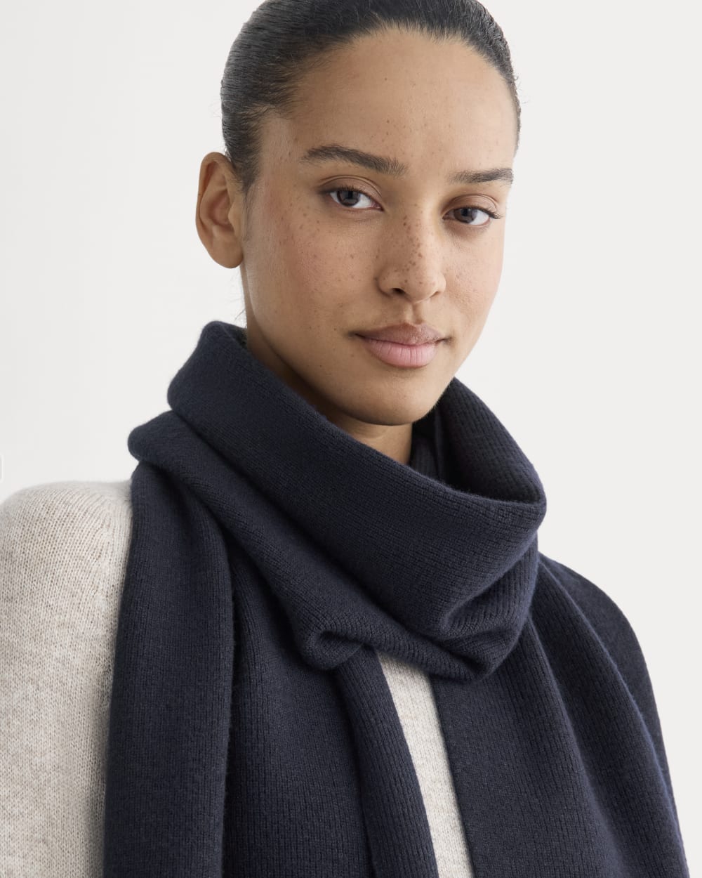 The Cabin Scarf | Navy